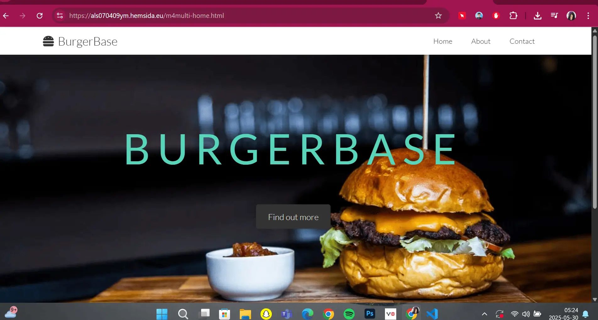 Bild för BurgerBase-projektet